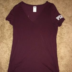 PINK super soft V neck